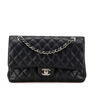 Pre-Loved Chanel Medium Classic Caviar Double Flap